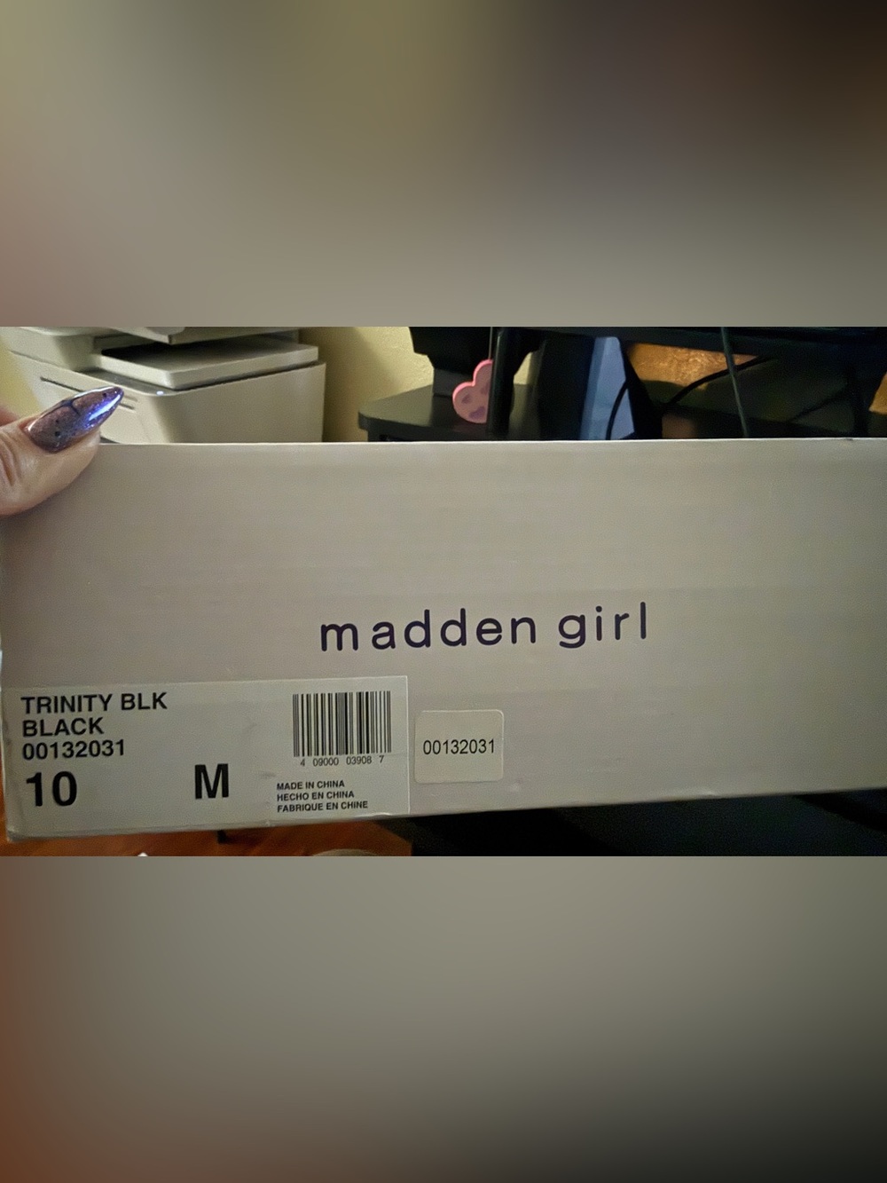 Madden Girl Kids Dress Box with Pink Heart Accent